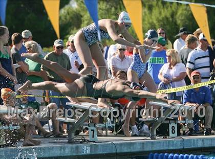 Thumbnail 2 in CIF Central Section Swimming Championships (Prelims 400 Freestyle Relay) photogallery.