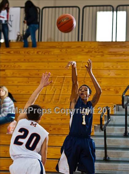 Thumbnail 2 in Madison [James] vs La Marque (McDonald's Texas Invitational) photogallery.