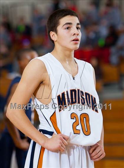 Thumbnail 3 in Madison [James] vs La Marque (McDonald's Texas Invitational) photogallery.