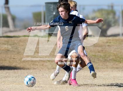 Thumbnail 3 in Pusch Ridge Christian Academy vs Safford (Bohdie Larson Celebration Classic) photogallery.