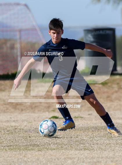 Thumbnail 3 in Pusch Ridge Christian Academy vs Safford (Bohdie Larson Celebration Classic) photogallery.