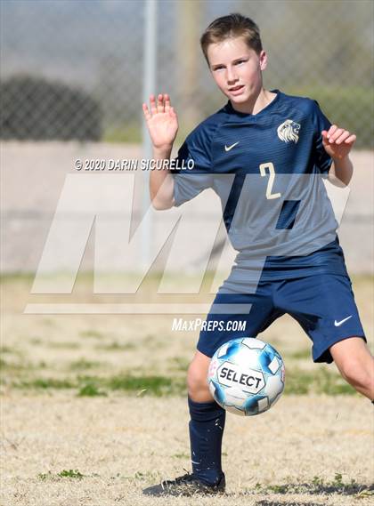 Thumbnail 1 in Pusch Ridge Christian Academy vs Safford (Bohdie Larson Celebration Classic) photogallery.