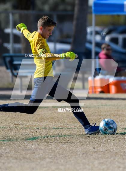 Thumbnail 1 in Pusch Ridge Christian Academy vs Safford (Bohdie Larson Celebration Classic) photogallery.