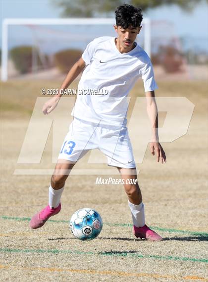 Thumbnail 2 in Pusch Ridge Christian Academy vs Safford (Bohdie Larson Celebration Classic) photogallery.