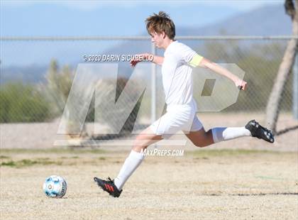 Thumbnail 2 in Pusch Ridge Christian Academy vs Safford (Bohdie Larson Celebration Classic) photogallery.