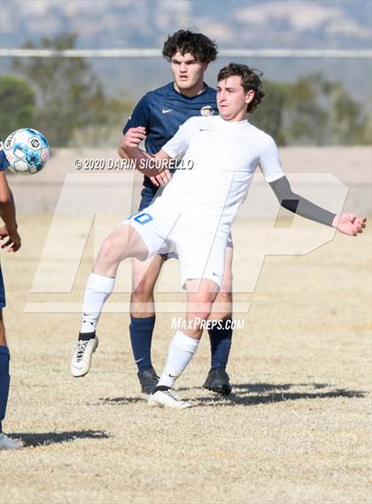 Thumbnail 1 in Pusch Ridge Christian Academy vs Safford (Bohdie Larson Celebration Classic) photogallery.