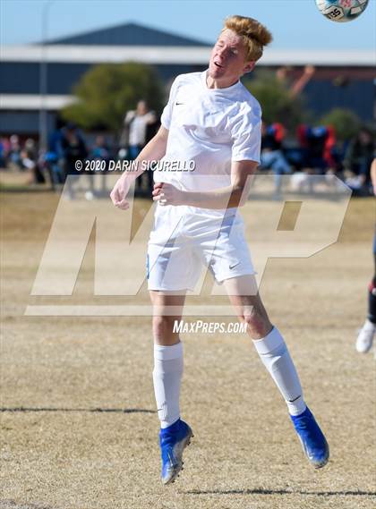 Thumbnail 3 in Pusch Ridge Christian Academy vs Safford (Bohdie Larson Celebration Classic) photogallery.
