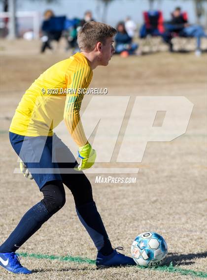 Thumbnail 1 in Pusch Ridge Christian Academy vs Safford (Bohdie Larson Celebration Classic) photogallery.