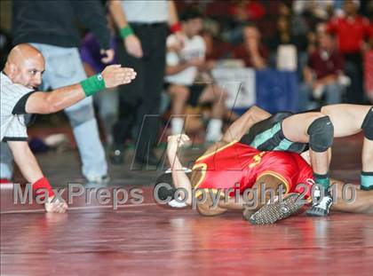 Thumbnail 1 in CIF State Wrestling Championships (Day 2 - Semifinals) photogallery.