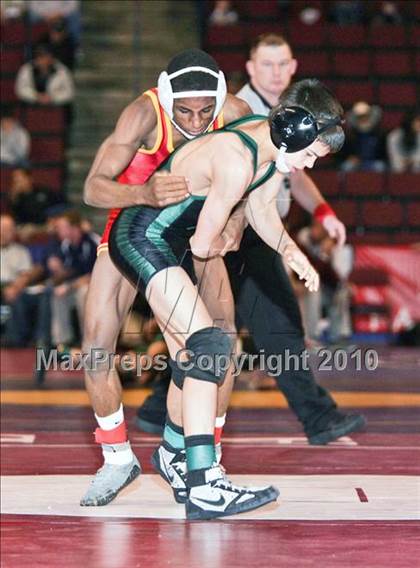 Thumbnail 2 in CIF State Wrestling Championships (Day 2 - Semifinals) photogallery.