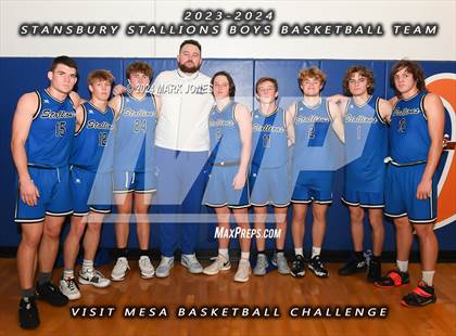 Thumbnail 3 in Stansbury vs. St. Margaret's (Visit Mesa Basketball Challenge) photogallery.