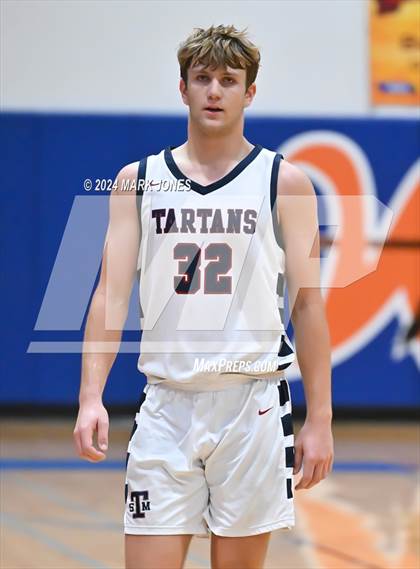 Thumbnail 1 in Stansbury vs. St. Margaret's (Visit Mesa Basketball Challenge) photogallery.
