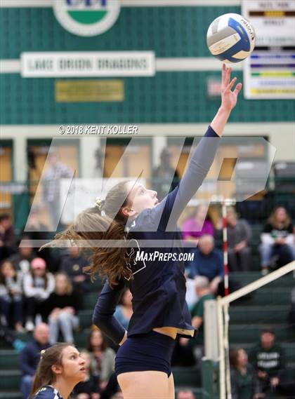 Thumbnail 2 in Lake Orion vs Stoney Creek (MHSAA Regional Semifinal) photogallery.