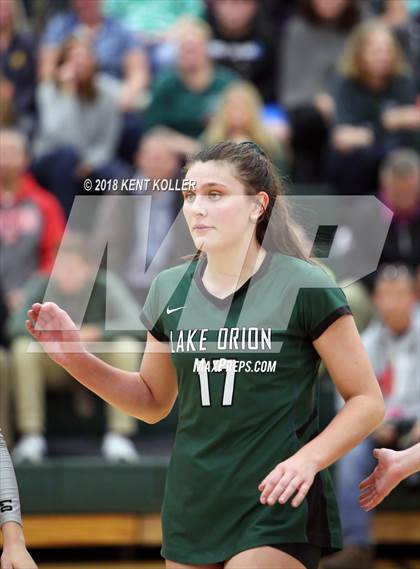 Thumbnail 1 in Lake Orion vs Stoney Creek (MHSAA Regional Semifinal) photogallery.