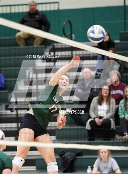 Thumbnail 3 in Lake Orion vs Stoney Creek (MHSAA Regional Semifinal) photogallery.