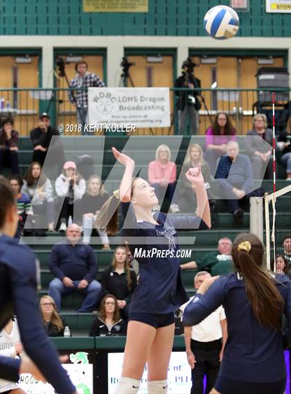 Thumbnail 1 in Lake Orion vs Stoney Creek (MHSAA Regional Semifinal) photogallery.