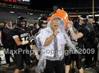 Coach Thomas getting splashed. 
