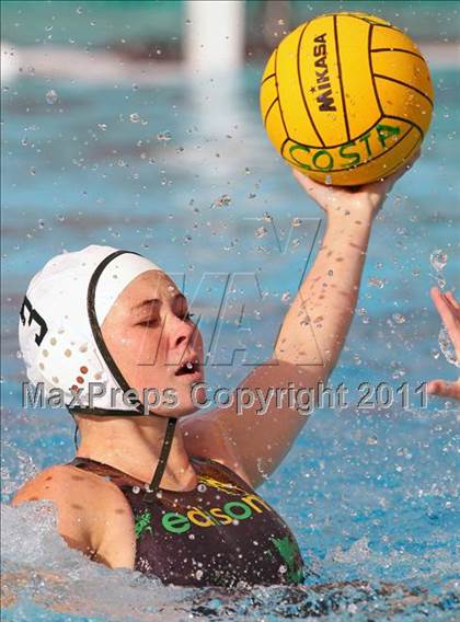 Thumbnail 1 in Edison @ Mira Costa (CIF SS Playoffs) photogallery.
