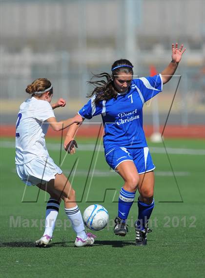 Thumbnail 2 in Desert Christian vs. Blue Ridge (AIA D4 Final) photogallery.