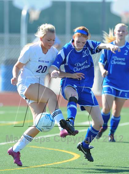Thumbnail 2 in Desert Christian vs. Blue Ridge (AIA D4 Final) photogallery.