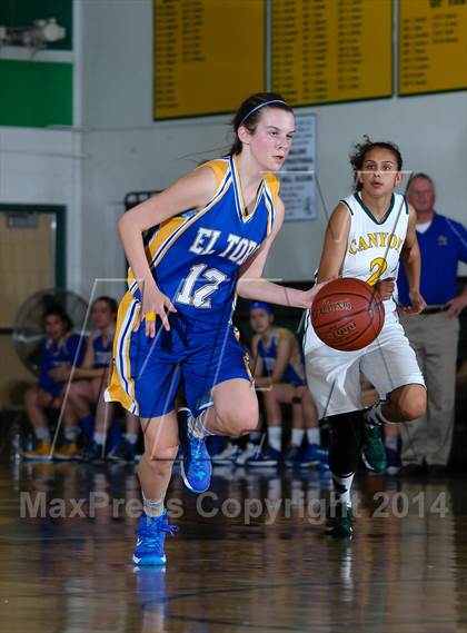 Thumbnail 1 in El Toro @ Canyon (CIF SS Playoffs) photogallery.