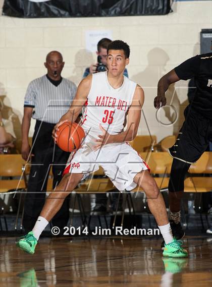 Thumbnail 1 in Paul VI vs. Mater Dei (City of Palms Classic) photogallery.