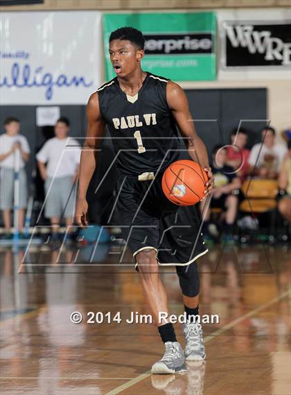 Thumbnail 2 in Paul VI vs. Mater Dei (City of Palms Classic) photogallery.