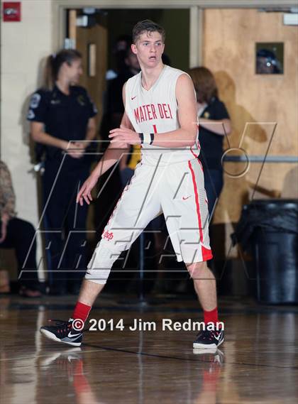 Thumbnail 3 in Paul VI vs. Mater Dei (City of Palms Classic) photogallery.