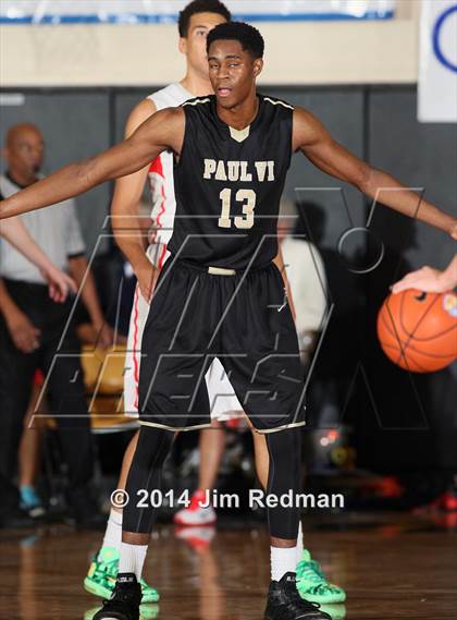 Thumbnail 3 in Paul VI vs. Mater Dei (City of Palms Classic) photogallery.