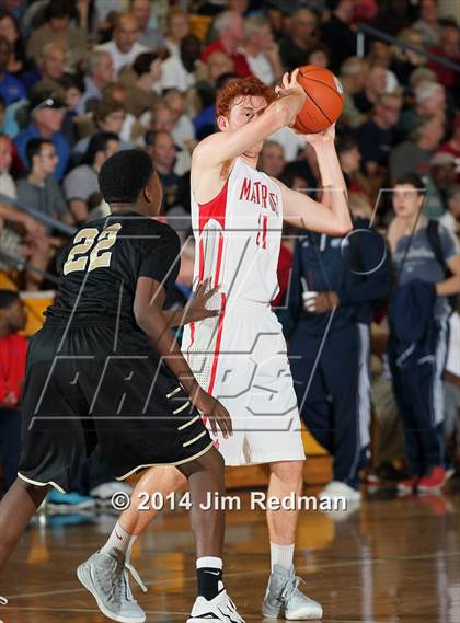 Thumbnail 2 in Paul VI vs. Mater Dei (City of Palms Classic) photogallery.