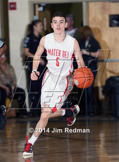Thumbnail 1 in Paul VI vs. Mater Dei (City of Palms Classic) photogallery.