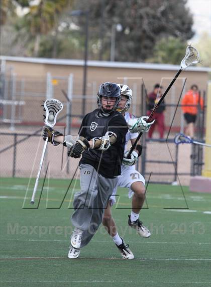 Thumbnail 1 in Faith Lutheran vs Tanque Verde (Salpointe Catholic Preseason Tournament) photogallery.