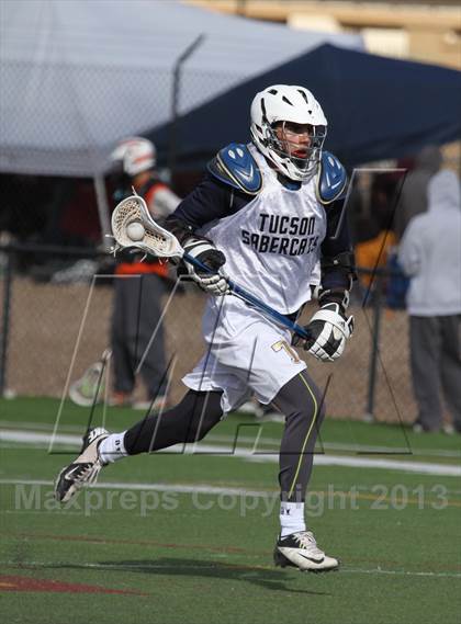 Thumbnail 1 in Faith Lutheran vs Tanque Verde (Salpointe Catholic Preseason Tournament) photogallery.