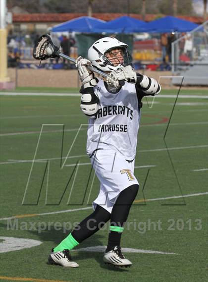 Thumbnail 3 in Faith Lutheran vs Tanque Verde (Salpointe Catholic Preseason Tournament) photogallery.