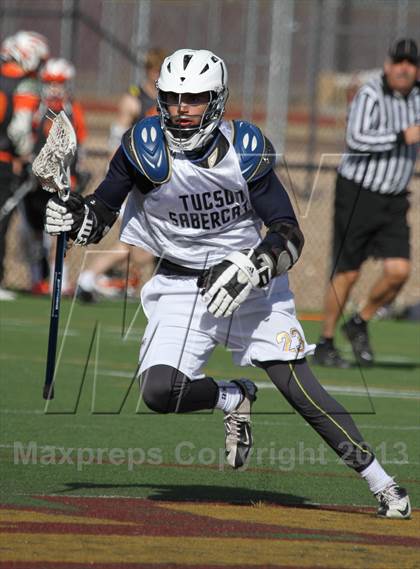 Thumbnail 2 in Faith Lutheran vs Tanque Verde (Salpointe Catholic Preseason Tournament) photogallery.