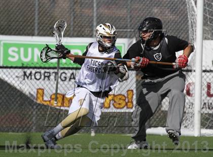 Thumbnail 3 in Faith Lutheran vs Tanque Verde (Salpointe Catholic Preseason Tournament) photogallery.