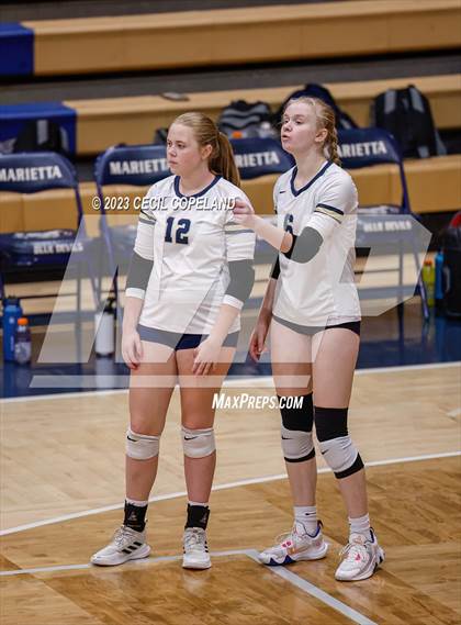 Thumbnail 3 in Mount Vernon vs. Whitefield Academy (GHSA 1A Semifinal) photogallery.