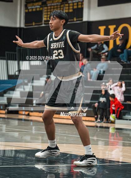 Thumbnail 3 in Damien vs. Servite photogallery.