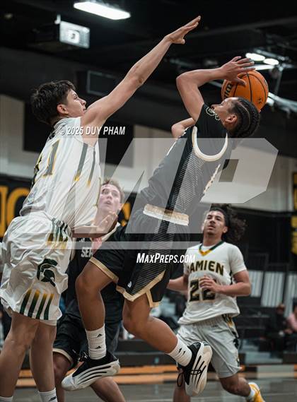 Thumbnail 3 in Damien vs. Servite photogallery.