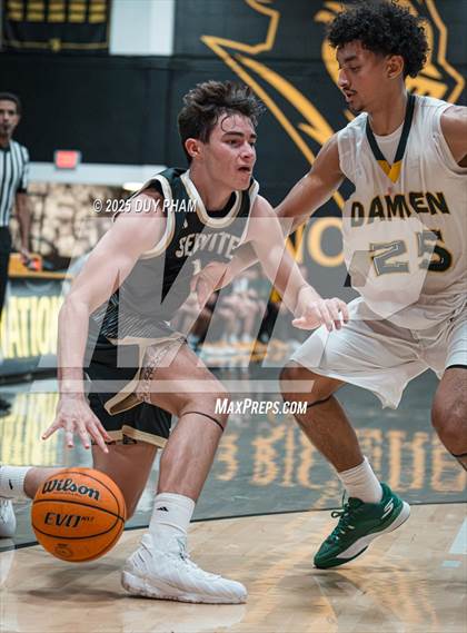 Thumbnail 3 in Damien vs. Servite photogallery.