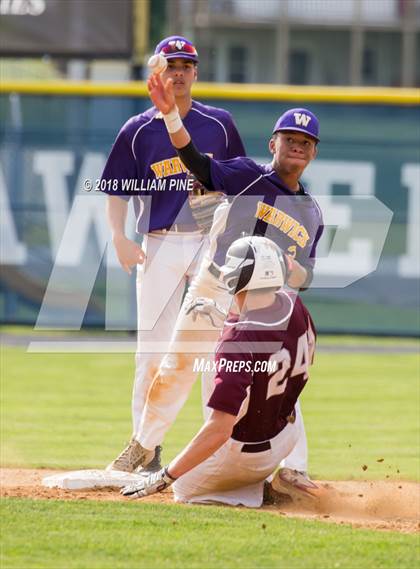 Thumbnail 2 in Warwick vs Kingston (Section 9 Class AA Final) photogallery.