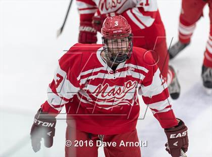 Thumbnail 3 in Peabody Veterans Memorial vs Masconomet Regional (MIAA D2 North 1st Round) photogallery.