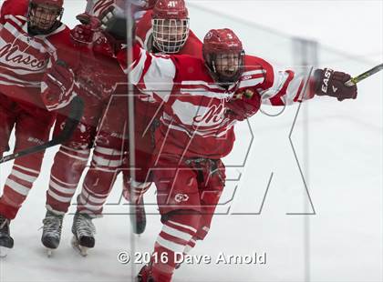 Thumbnail 1 in Peabody Veterans Memorial vs Masconomet Regional (MIAA D2 North 1st Round) photogallery.
