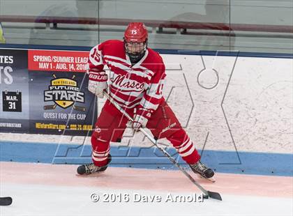 Thumbnail 2 in Peabody Veterans Memorial vs Masconomet Regional (MIAA D2 North 1st Round) photogallery.