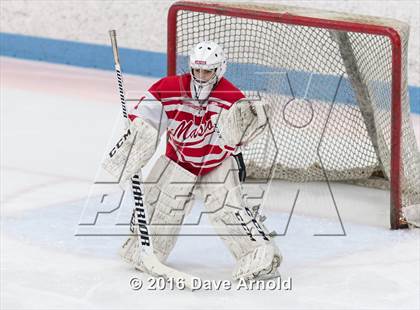 Thumbnail 3 in Peabody Veterans Memorial vs Masconomet Regional (MIAA D2 North 1st Round) photogallery.