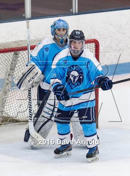 Thumbnail 3 in Peabody Veterans Memorial vs Masconomet Regional (MIAA D2 North 1st Round) photogallery.