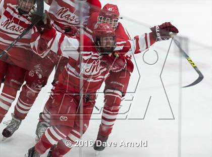 Thumbnail 3 in Peabody Veterans Memorial vs Masconomet Regional (MIAA D2 North 1st Round) photogallery.