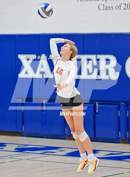 Thumbnail 2 in Xavier College Prep vs. Corona del Sol photogallery.