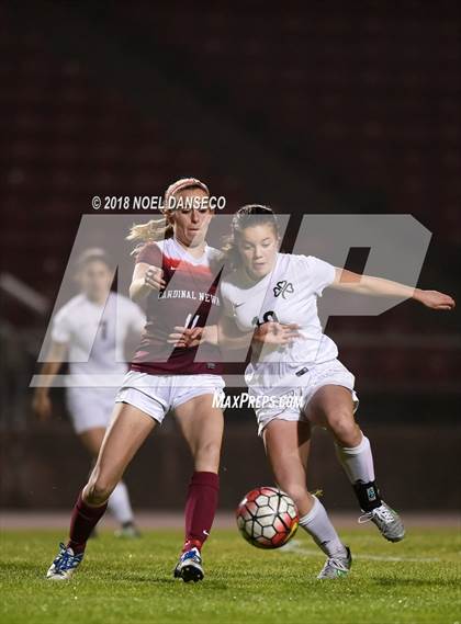 Thumbnail 3 in Cardinal Newman @ Sacred Heart Cathedral Preparatory (CIF NorCal Regional D3 Semifinal) photogallery.
