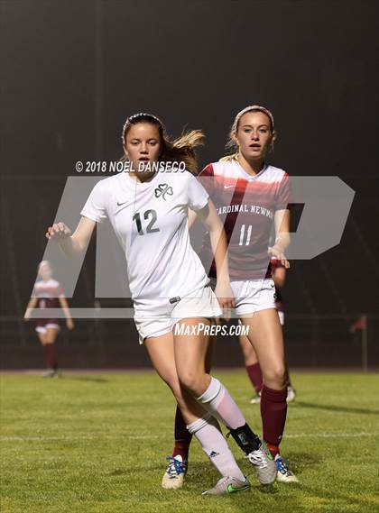 Thumbnail 2 in Cardinal Newman @ Sacred Heart Cathedral Preparatory (CIF NorCal Regional D3 Semifinal) photogallery.